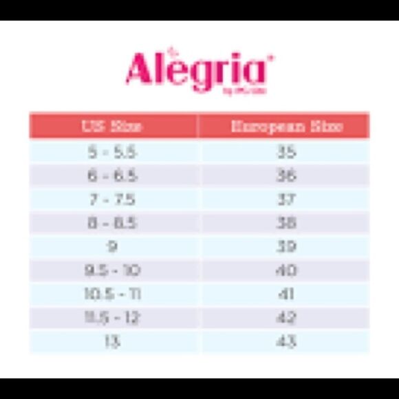 Alegria by PG Lite Textile Fabric Sandals Size 7 - Picture 6 of 6